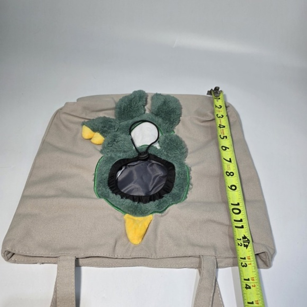 Cute Cat Canvas Shoulder Bag - Portable Pet Carrier for Cats, Dogs, Puppies - Picture 4 of 7